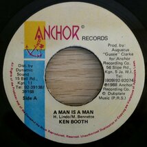 EP4688☆Anchor Records「Ken Booth / A Man Is A Man」_画像1