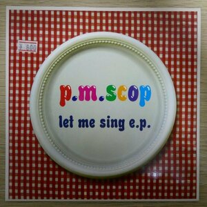 EP4959☆33RPM「P.M.Scop / Let Me Sing / JUMP-011」