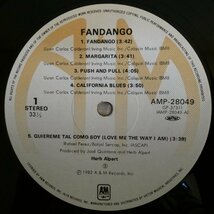 LP2925☆帯付「ハーブ・アルパート/ ファンダンゴ / AMP-28049」_画像4