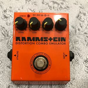  中古 送料無料 amt rammstein distortion combo emulator ラムシュタイン ギターエフェクター