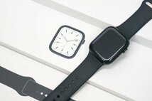 Apple アップル Applewatch Series7 45mm GPSモデル MKN53J/A スポーツバンド A2474 アップルウォッチ スマートウォッチ 送料無料 2027484_画像1