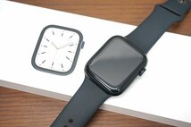 Apple アップル Applewatch Series7 45mm GPSモデル MKN53J/A スポーツバンド A2474 アップルウォッチ スマートウォッチ 送料無料 2027484_画像2