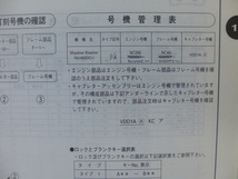 ホンダNV400シャドウスラッシャーパーツリストNV400DCY（NC40-1000001～)2版送料無料_画像4