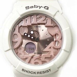 CASIO カシオ BABY-G ベビーG 腕時計 クオーツ アナデジ BGA-131-7B2 Shell Pink Colors シェルピンクカラーズ 電池交換済み 動作確認済み