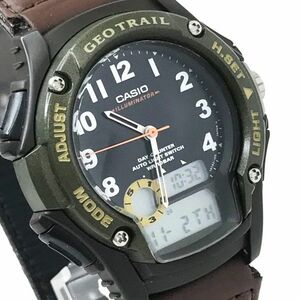 CASIO カシオ GEO TRAIL ジオトレイル 腕時計 クオーツ FT-620L-1 アナデジ デジアナ コレクション コレクター 新品電池交換済 動作確認済
