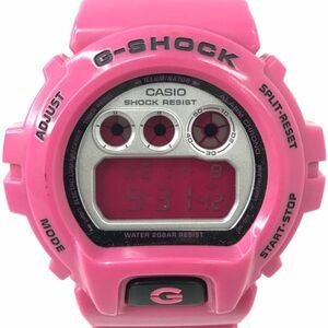 CASIO カシオ G-SHOCK ジーショック Crazy Colors クレイジーカラーズ 腕時計 DW-6900CS-4 クオーツ ラウンド 電池交換済み 動作確認済み