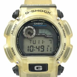 CASIO カシオ G-SHOCK ジーショック G-LIDE Gライド 腕時計 クオーツ DW-9000 PROTECTION スケルトン デジタル 新品電池交換済 動作確認済