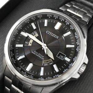 CITIZEN シチズン Eco-Drive エコドライブ シチズンコレクション 腕時計 CB0011-69E 電波ソーラー ワールドタイム カレンダー 動作確認済み