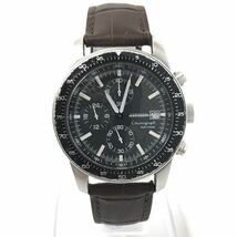 CITIZEN シチズン 腕時計 0610-K005116 クオーツ アナログ クロノグラフ カレンダー ブラック 格好良い おしゃれ カジュアル コレクション_画像2