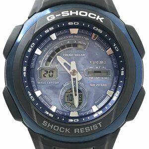 新品 CASIO カシオ G-SHOCK ジーショック TheG 腕時計 GW-1310J-2 電波ソーラー アナデジ タフソーラー ブルー ブラック 20気圧 動作確認済