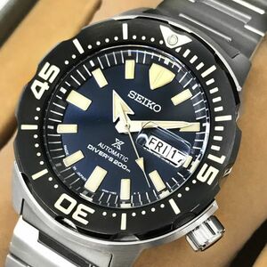 超美品 SEIKO セイコー PROSPEX プロスペックス 腕時計 SRPD25K1 自動巻き 機械式 モンスター ダイバーズ アナログ 箱付き 動作確認済み