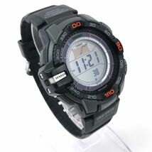 美品 CASIO カシオ PROTREK プロトレック 腕時計 PRG270-1 ソーラー タフソーラー カレンダー デジタル トリプルセンサー 動作確認済_画像3