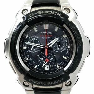 CASIO カシオ G-SHOCK ジーショック MT-G 腕時計 タフソーラー 電波ソーラー MTG-1000-1A マルチバンド５ アナログ 動作確認済み