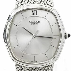 SEIKO セイコー CREDOR クレドール 腕時計 5931-5230 クオーツ アナログ 六角形 ヴィンテージ コレクション コレクター 動作確認済