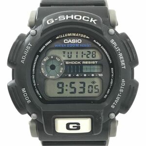 CASIO カシオ G-SHOCK ジーショック 腕時計 DW-9000-1B クオーツ デジタル ブラック カジュアル 新品電池交換済み 動作確認済み 箱付き