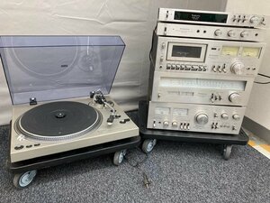 T4121＊【ジャンク】Technics テクニクス SL-1600/ST-7700II/RS-617U/SU-7700II/SH-3035/SH-4040 ターンテーブル チューナー