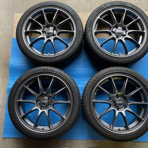 ★美品★OZ HYPER GT タイヤセット 225/40R18 プジョー 308 508 RCZ シトロエン ベルランゴ DS7 C5 ボルボ XC40 XC60 V60 イヴォーク VOLVOの画像1