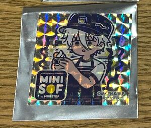 特典ステッカー　ブルーロック ブルロ ミニストップ MINISOF ミニソフ 特典 ステッカー 凪誠士郎