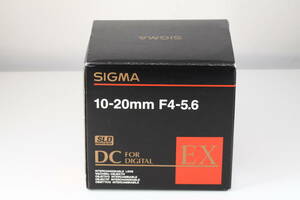 ★超極上美品★ SIGMA EX 10-20mm F4-5.6 DC HSM Canon用 元箱付 ★完動品、光学極上★ キャノン #119