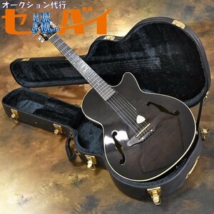 本物 超美品 K ヤイリ KYF-2 TKB エレクトリック アコースティックギター エレアコ 弦楽器 ハードケース ピック付 K.YAIRI