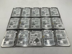 15台セット　HGST 2.5インチ 7mm 250GB HDD 5400rpm Z5K500-250 動作確認済, 健康状態正常,フォーマット済