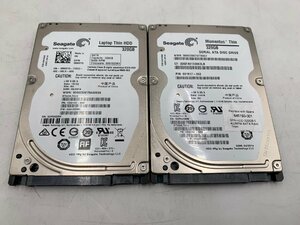 2台セット　Seagate Laptop Thin HDD 320GB ST320LT012 動作確認済, 健康状態正常,フォーマット済/中古品