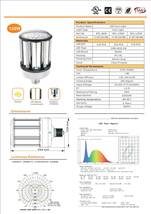 EPISTAR(豊田合成）IP65防水LED水銀灯コーン型 E39 6000K（白色）16800LM 120Ｗ 屋内・屋外・倉庫・ガソリンスタンド・体育館・作業灯_画像4