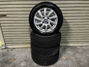 ★売切★ベリーサ他★DUNLOP★WINTERMAXX WM01★175/65R14★スタッドレスタイヤ＆社外アルミホイール★４本セット★(329)