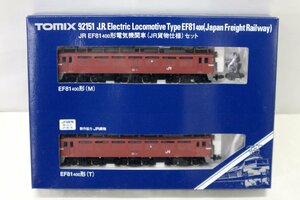＜中古品＞TOMIX Nゲージ 92151 JR EF81-400形 電気機関車(JR貨物仕様) セット（11223083013964DJ）