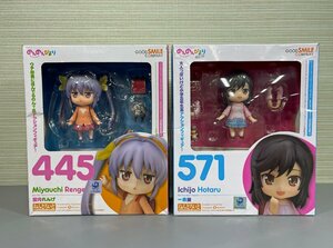 ▼中古品▼※カビ付着・パーツ欠品あり ねんどろいど フィギュア2点セット　一条蛍・宮内れんげ（10323110217569NM)