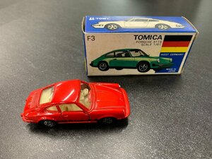 ＜中古品＞※カビあり　TOMY　トミカ　青箱 　外国車シリーズ　ポルシェ 911S（13223091915246SM）