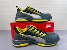 ▽未使用品▽PUMA プーマ　チャージ　グリーン ロー　25.5EEE　プロスニーカー　安全靴 　（30423110717898NM）_画像5