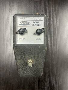 1円スタート！ ビンテージ 69s VOX TONE BENDER V828 Black エフェクター ファズ 