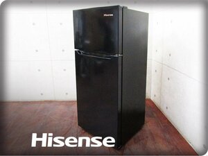 ■展示品■未使用品■Hisense/ハイセンス■ノンフロン冷凍冷蔵庫■120L■ブラック■静音設計■2023年製■HR-B12J1B■kdnn1749m