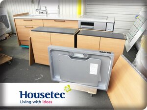 ■展示品/未使用品/Housetec/ハウステック/クラフト/W255/左シンク/ソフトクローザー/IH/レンジフード/I型システムキッチン/110万/ymm1264m