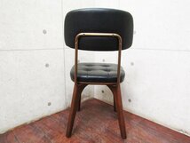 新品/未使用品/STELLAR WORKS/高級/FLYMEe/Utility Chair U/ユーティリティ チェア U/Neri & Hu/アッシュ/牛革/チェア/168,300円/ft8332m_画像5