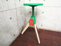 ■新品■未使用品■MAGIS■JERRY STOOL/H50/66/Konstantin Grcic/SD3954/seat+joint+Screw:green/legs:naturalスツール/52,000円/yykn857k_画像4