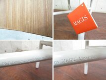 展示品/未使用品/MAGIS/マジス/PIPE CHAIR/パイプチェア/JASPER MORRISON/SD1020/white5107/light-coloured beech/チェア/94,600円yykn907m_画像7