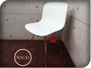  new goods / unused goods /MAGIS/majis/ high class /TROY/ Toro i/Marcel Wanders/SD3700/WIRE FRAME copper/PP WHITE 1735C/ side chair /57,200 jpy /yykn840k