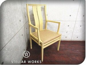 展示品/未使用品/STELLAR WORKS/FLYMEe/BM Dining Chair/Borge Mogensen/アッシュ/グレンホワイト/ベージュ/アームチェア/100,100円ft8295k