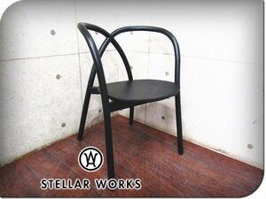 ■新品■未使用品/STELLAR WORKS/高級/FLYMEe取扱い/Ming Chair/ミン チェア/アッシュ材/ブラック/Neri & Hu/チェア/183,700円/ft8312m