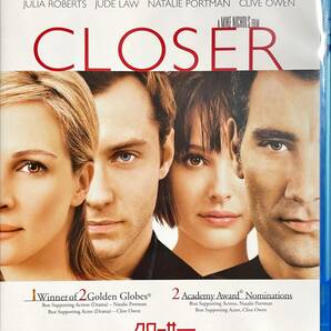 Blu-ray Disc クローサー CLOSER ジュリア・ロバーツ, ジュード・ロウ, ナタリー・ポートマン USED