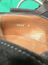 CESARE PACIOTTI チョーザレ・パチョッティ　靴　シューズ 黒　ブラック　スエード　中古品　サイズ7 25㎝_画像7
