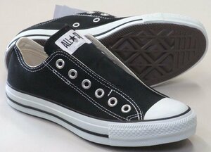 送料無料 CONVERSE コンバース オールスター スリップ III OX ブラック 28.0cm ALL STAR SLIP スリッポン キャンバス ローカット