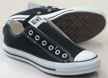 送料無料 CONVERSE コンバース オールスター スリップ III OX ブラック 23.5cm ALL STAR SLIP スリッポン キャンバス ローカット_画像1