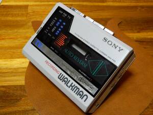 【送料無料:ジャンク】 SONY ウォークマン TV FM AM ステレオカセットコーダー WM-F85 ソニー Walkman