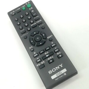 A 保証有り 良品 送料無 料 SONY ソニー DVD プレーヤー 純正 リモコン 『 RMT-D197J 』 ( DVP-SR20 用