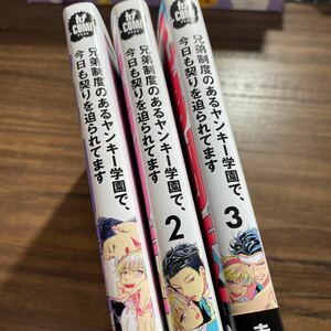 兄弟制度のあるヤンキー学園で、今日も契りを迫られてます①②③／赤いシラフ　10月刊