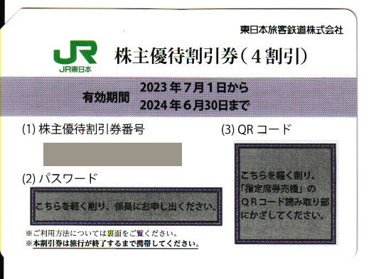 Yahoo!オークション -「jr東日本 株主優待券 2枚」(乗車券、交通券) の