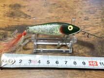 OLD/L&S/SHINER-MINNOW/Model20/SINKER/約5㎝・約7g/美品/オールド/エル&エス/シャイナーミノー/シンカー/(ミロルアー)_画像4